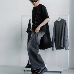 Men's Slim Fit Baggy Jeans